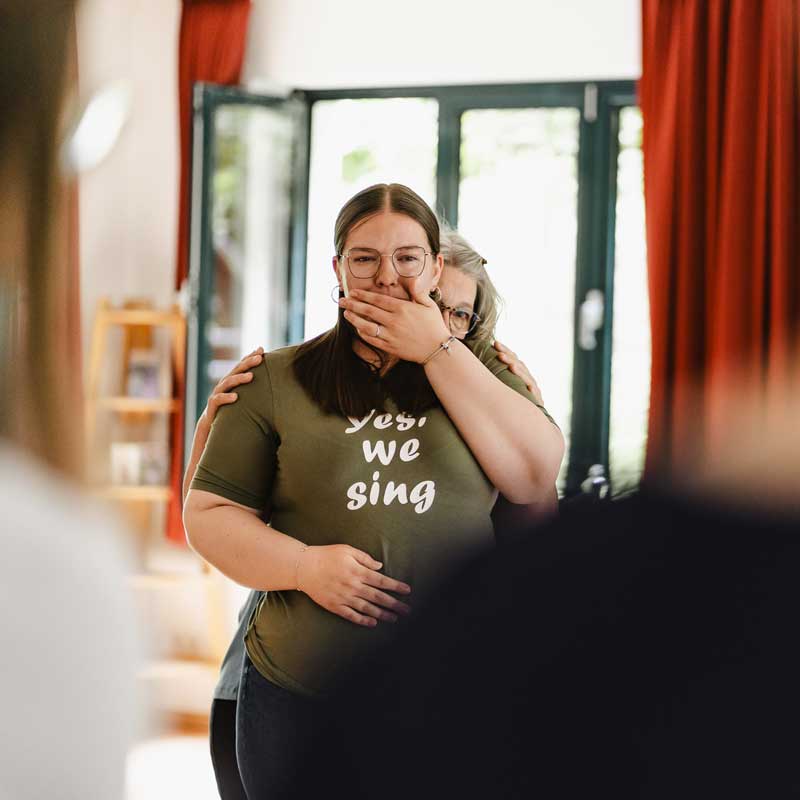 Emotionen im Chor zeigen dürfen