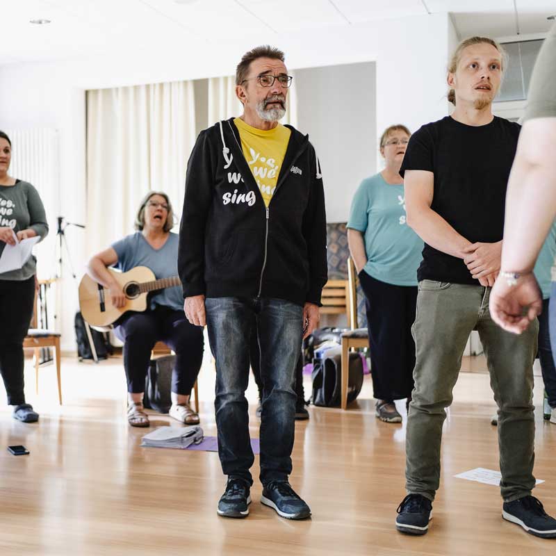 Im Chor ist jeder wichtig